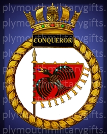 HMS Conqueror Magnet